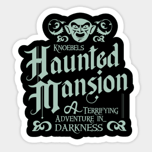 Spooky House Sticker